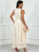 VESTIDO LONGO FLOWER