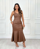 VESTIDO COURO MARINA