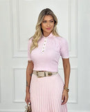CAMISA POLO PINK